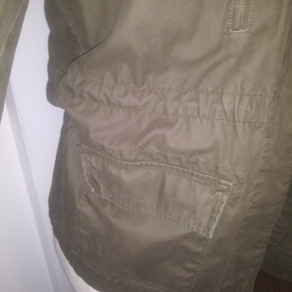 Olive drawstring jacket - Picture 2 of 5